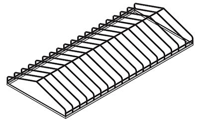 Max Docks Standard Open End (30 ft. and over) boat lift canopy frame diagram