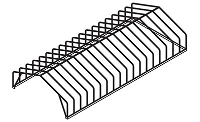 Max Docks Tower Open End (30 ft. and over) boat lift canopy frame diagram