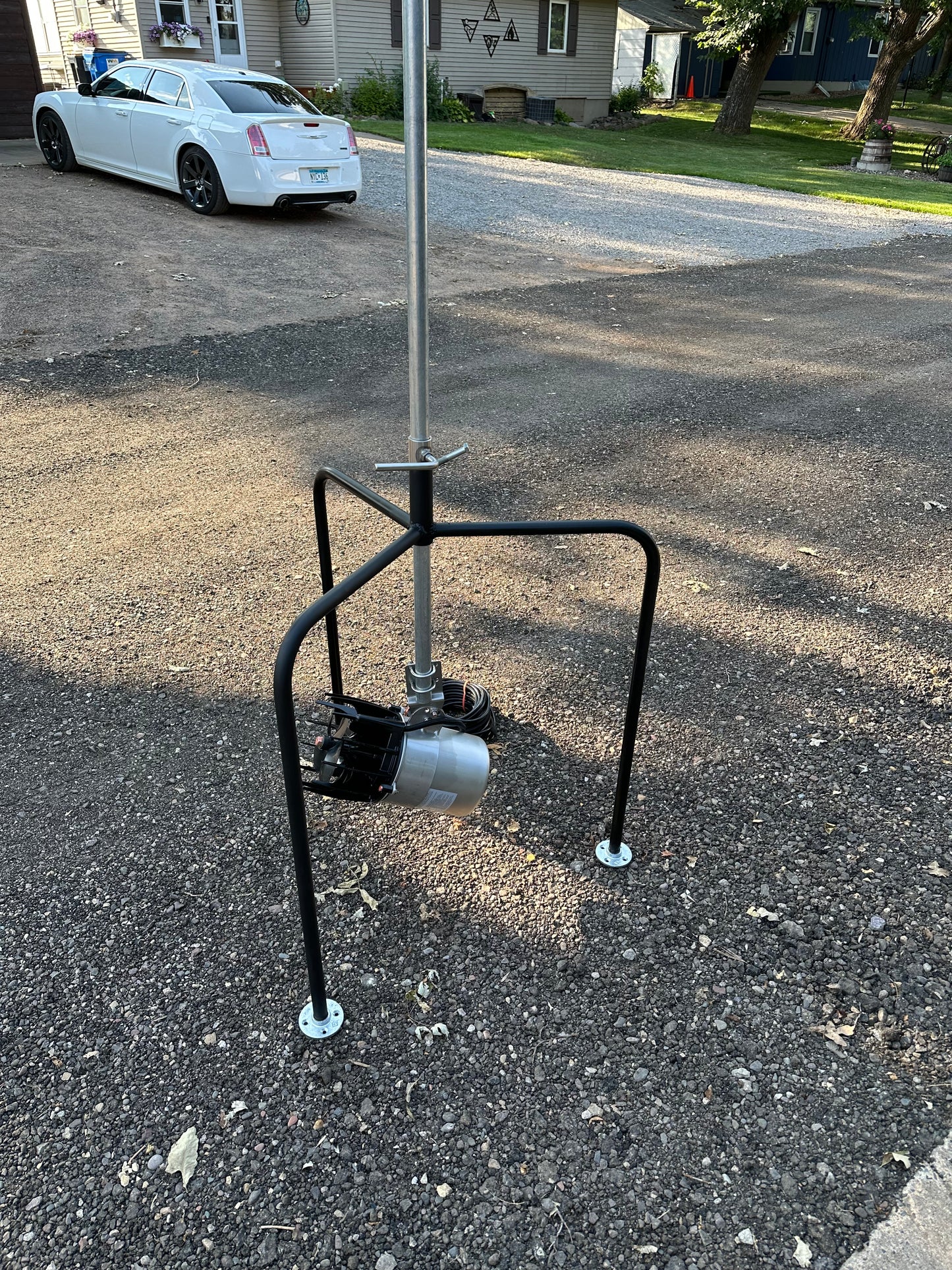 Custom Tripod stand for Kasco Pump