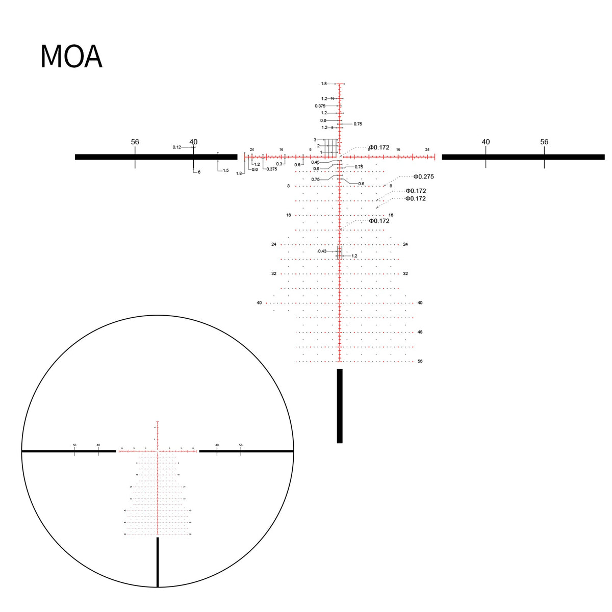 TheOne 7-35X56 FFP Illuminated TOR - Zero Stop - 34mm Tube