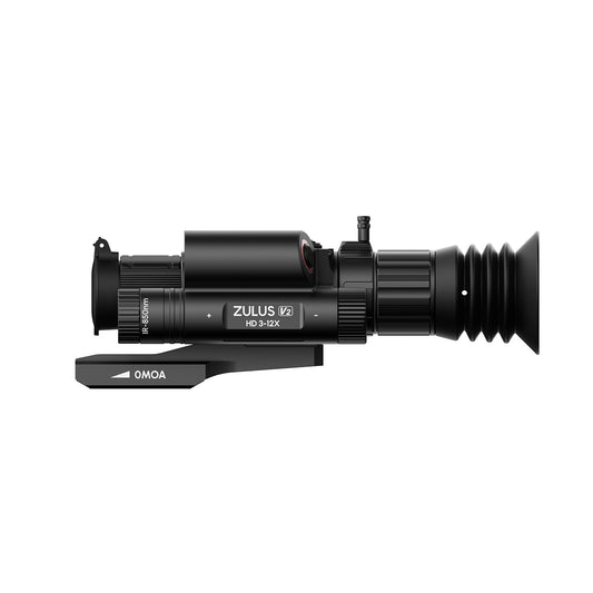 ZHD312R-V2 - ZULUS HD V2 3-12X Digital Night Vision Scope with Laser Rangefinder and Ballistic Calculator