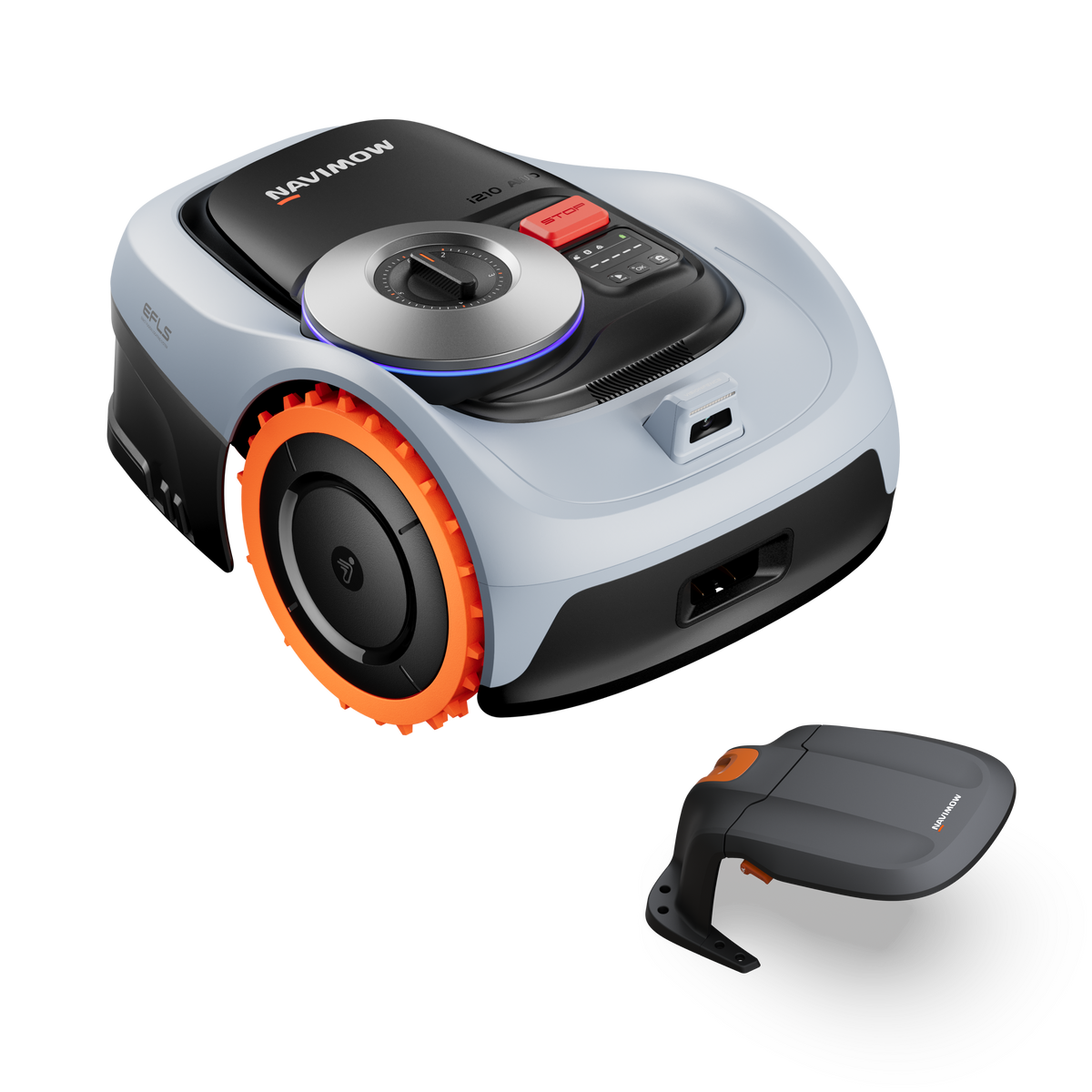 Navimow i210 AWD Robotic Mower with Garage Bundle