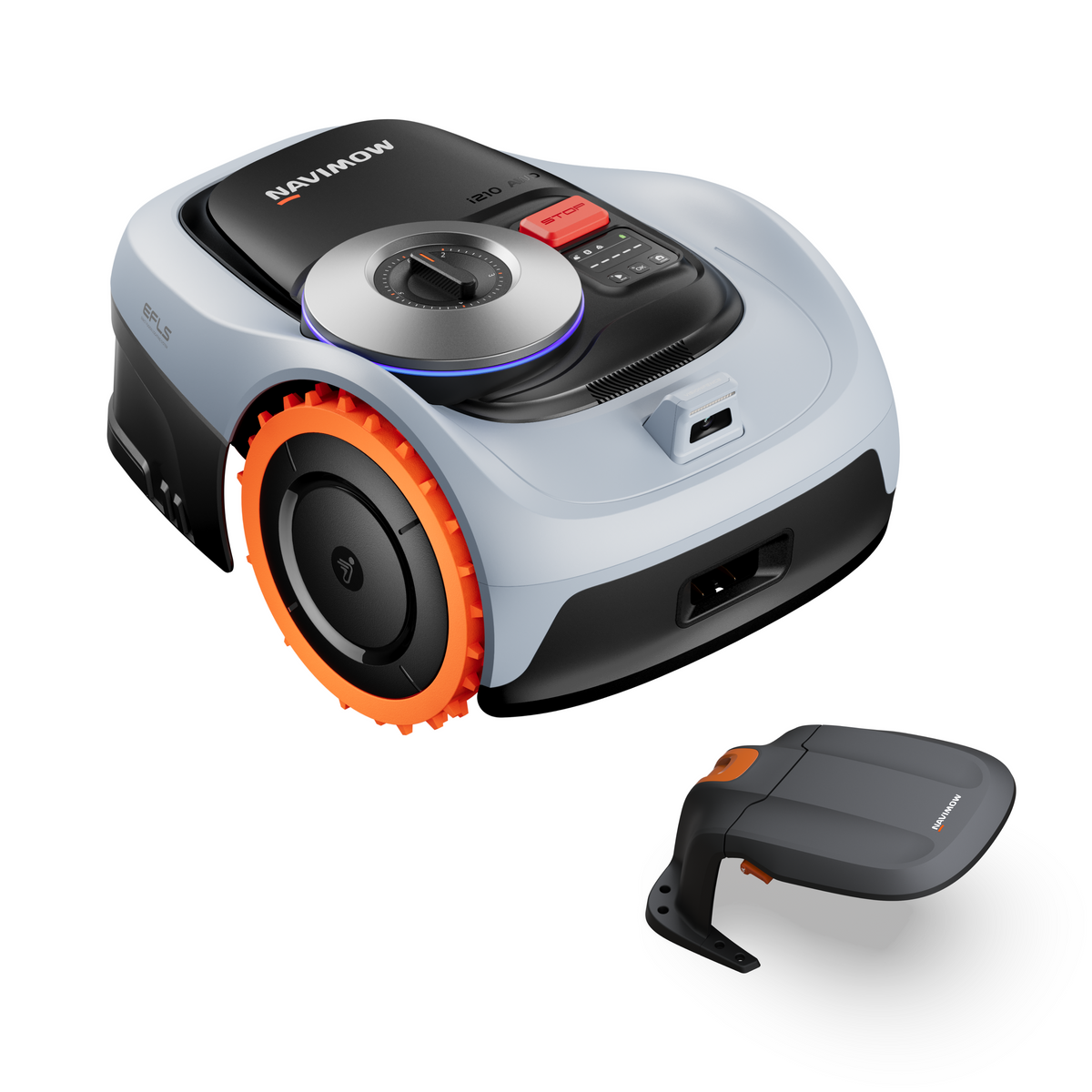 Navimow i210 AWD Robotic Mower with Garage Bundle