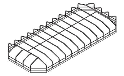Ridgeline boat lift canopy frame diagram