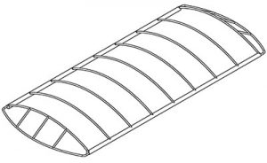 Nucraft/ Craftlander Standard Replacement Canopy Fabric